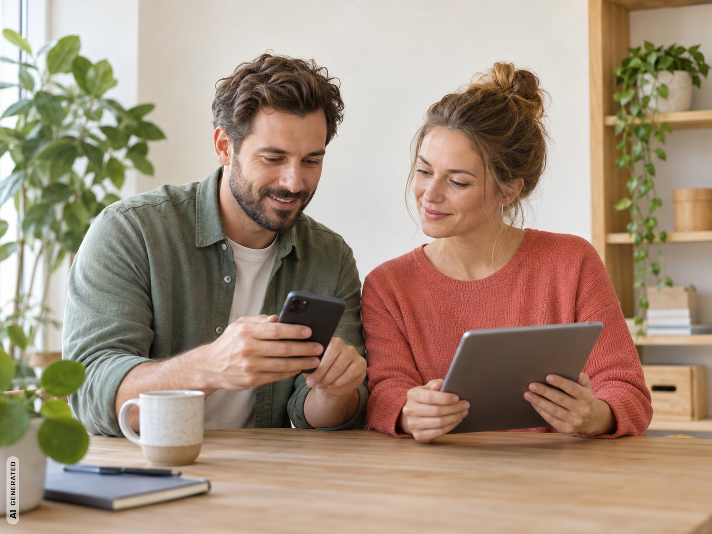 Fachkräfte stimmen sich über den geschützten In-App-Chat ab